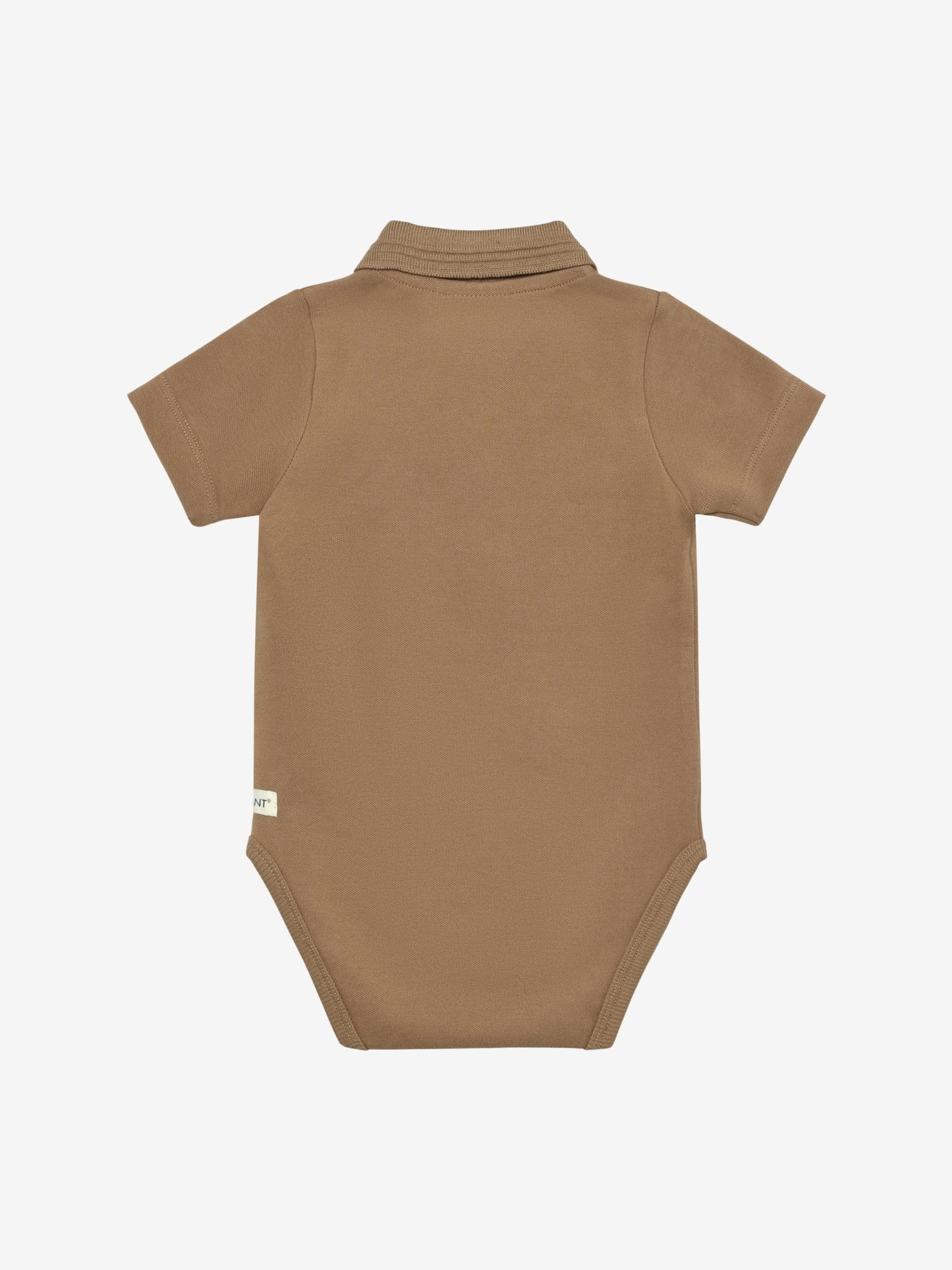 Korte Mouwen Polo Romper - Biologisch katoen - Tiger's Eye - En Fant