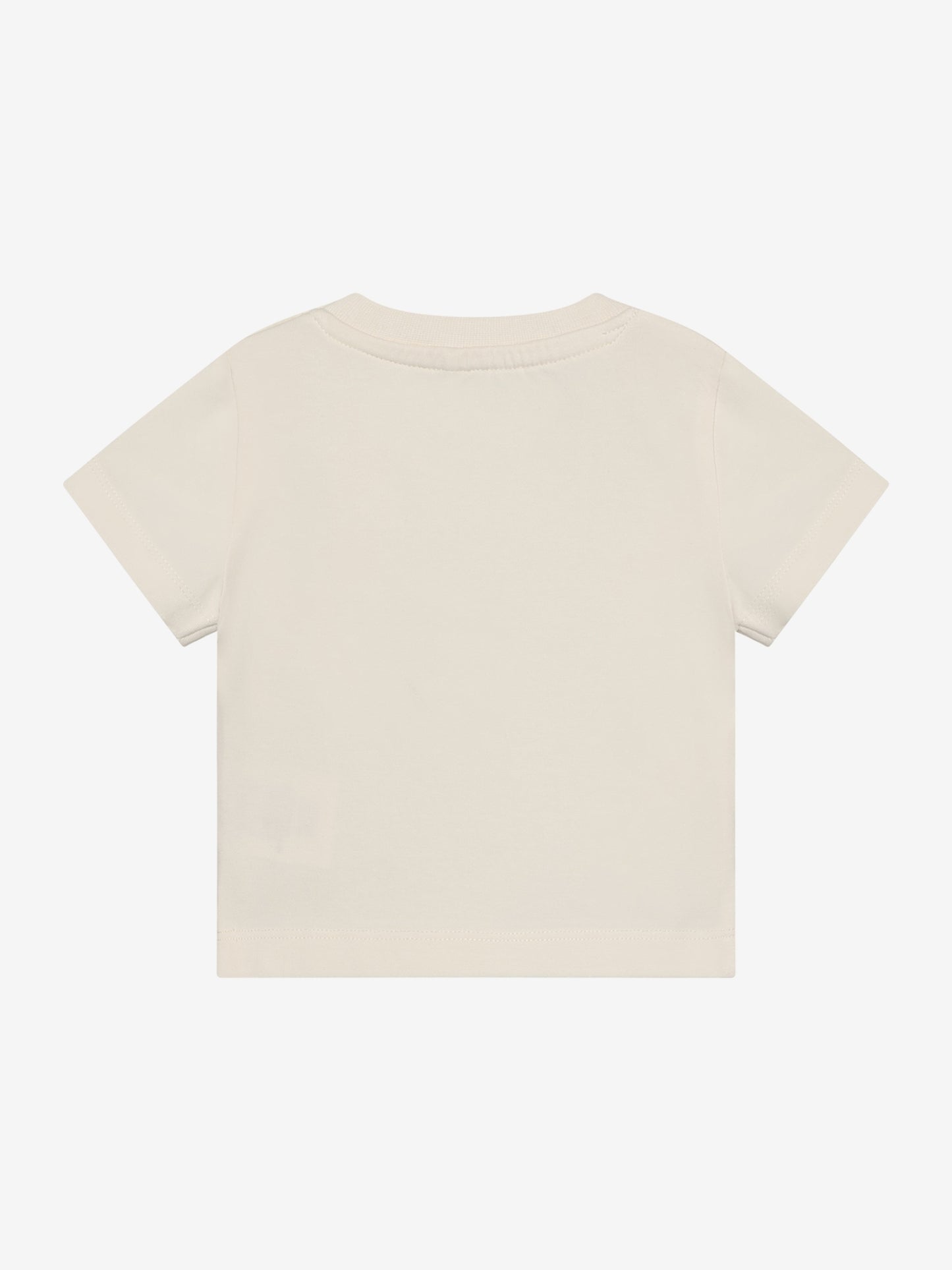 T-shirt korte mouw - Katoen - Wit/Antique White - Huttelihut