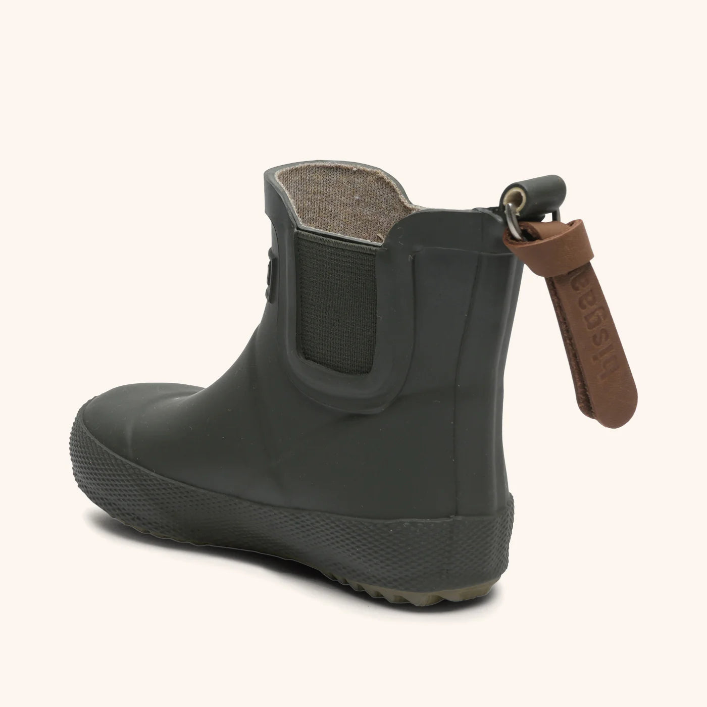 Natuurrubber regenlaars - Laag model - Olive/donkergroen - Bisgaard