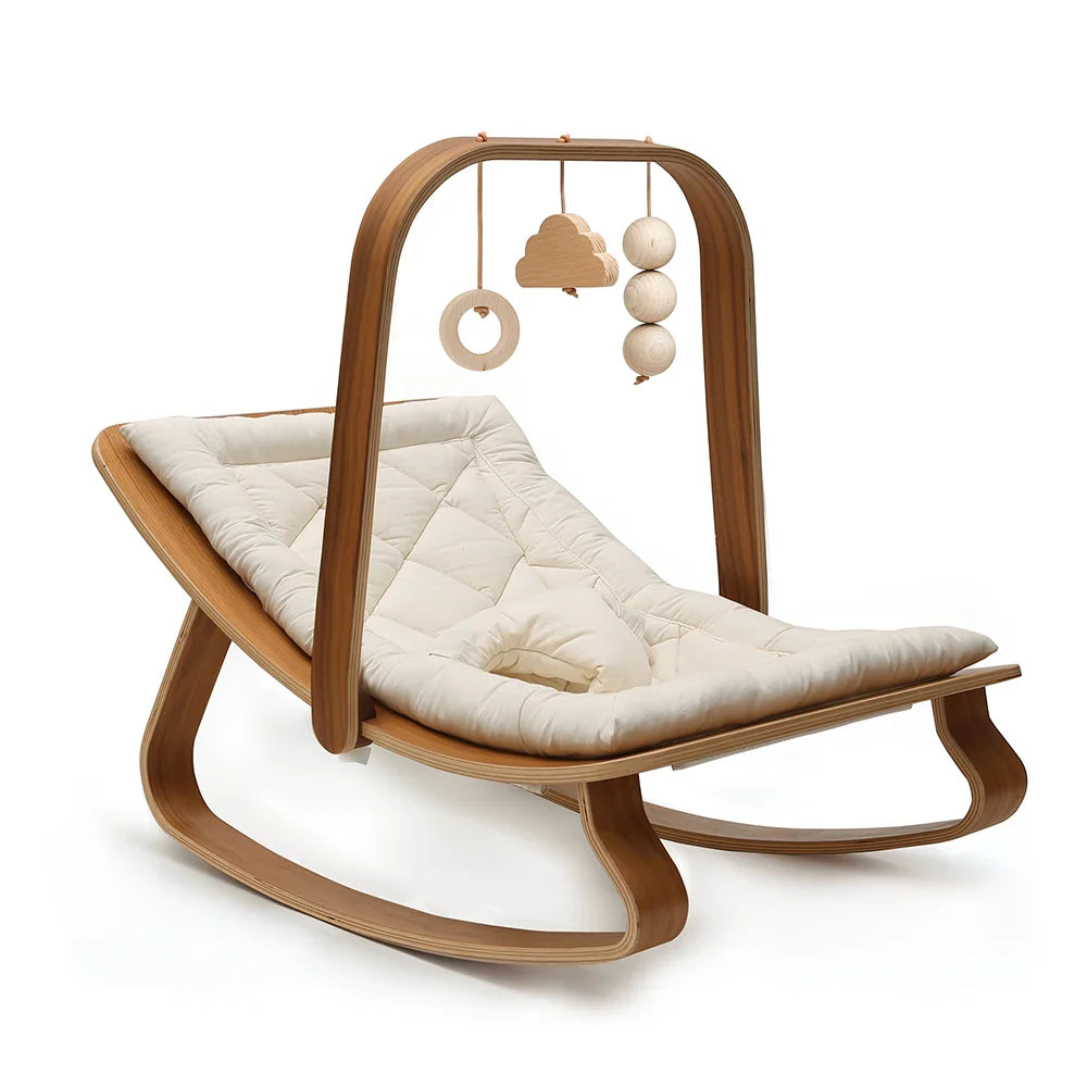 LEVO Awakening Arch - Houten Speelboog - Babygym voor de LEVO Rocker - Charlie Crane