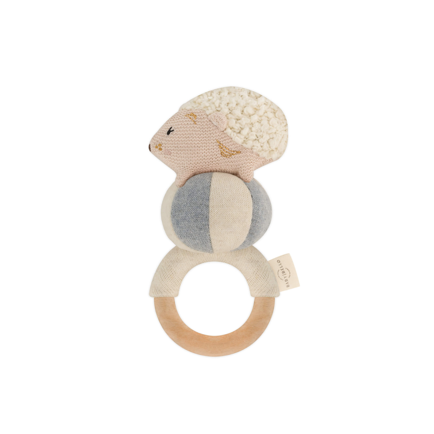 Rattle hedgehog - Henny the Hedgehog - Organic cotton - Baby Bello