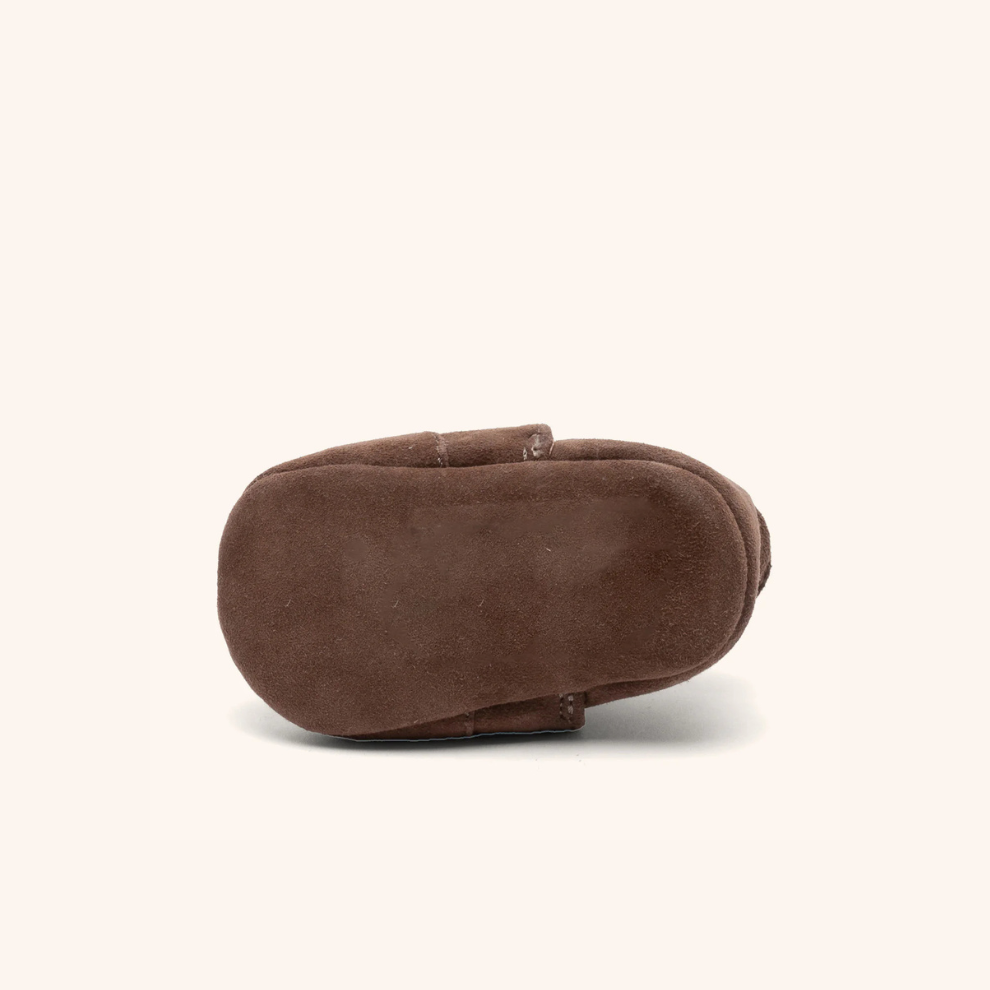 Newborn slofjes - Kruipschoentjes - Suede - Bisgaard