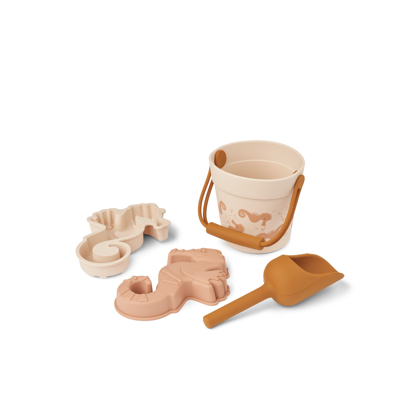Zandbak/Strand speelgoed - Kit Mini Seahorse Beach Set - Seahorse/Apple Blossom - Liewood
