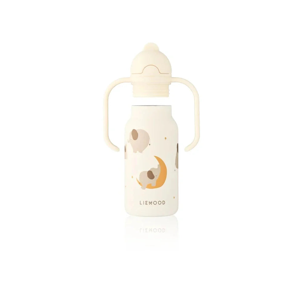 Liewood Drinking Bottle (250ML) - Kimmie - Elephant / Creme de la creme