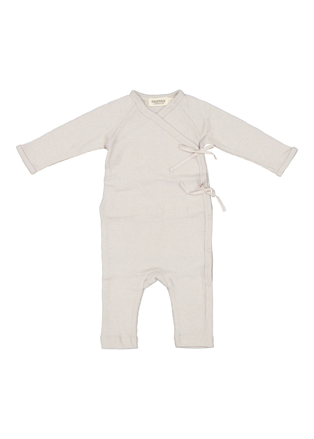Boxpakje overslag - Rula Wool Rib - Merinowol - MarMar Copenhagen pepple