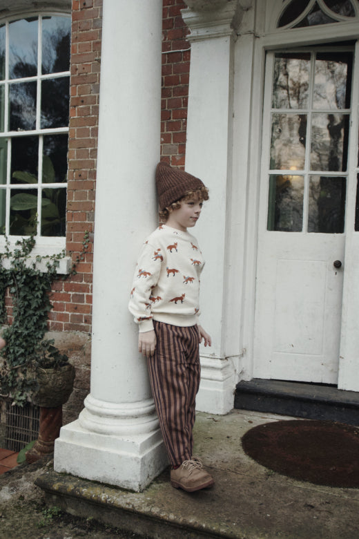 Broek met elastische taille – Stockholm – 100% katoen – Emile et Ida