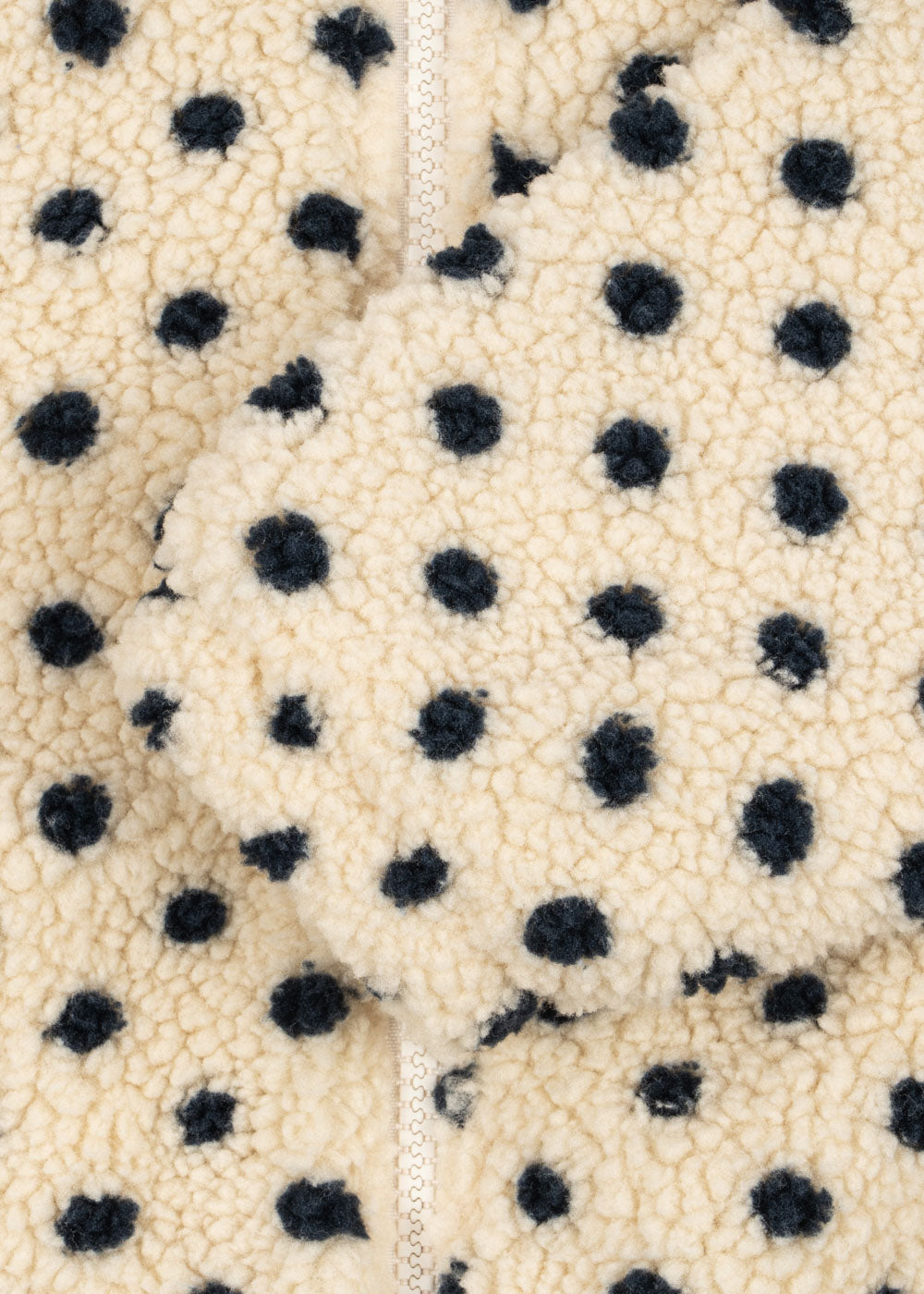 Teddy jas - Jody Embroidery Teddy Jacket GRS - Polka dot/Cherry - Konges Sløjd