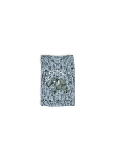 Gebreide figuur vlaggetjes - Knitted Symbols - Blauw tinten - SmallStuff