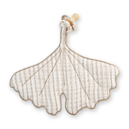 Doudou Ginkgo - Speendoekje - Natural Collection - Stripes - Quax