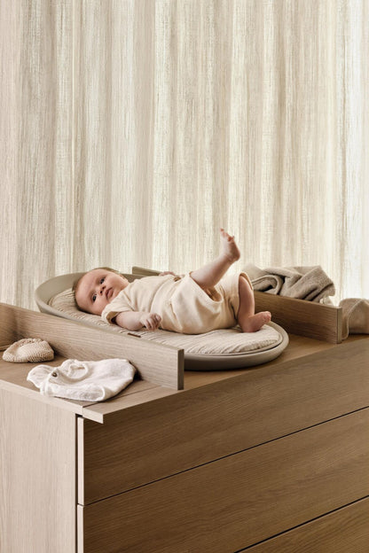 Mamee Inlegkussen - Natural Collection - Stripes - Katoen/Muslin - Quax