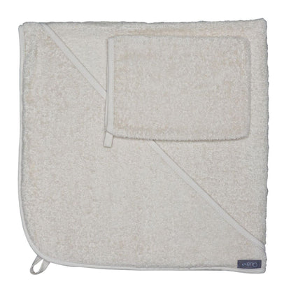 Badcape en Washandje - Badstof - Quax