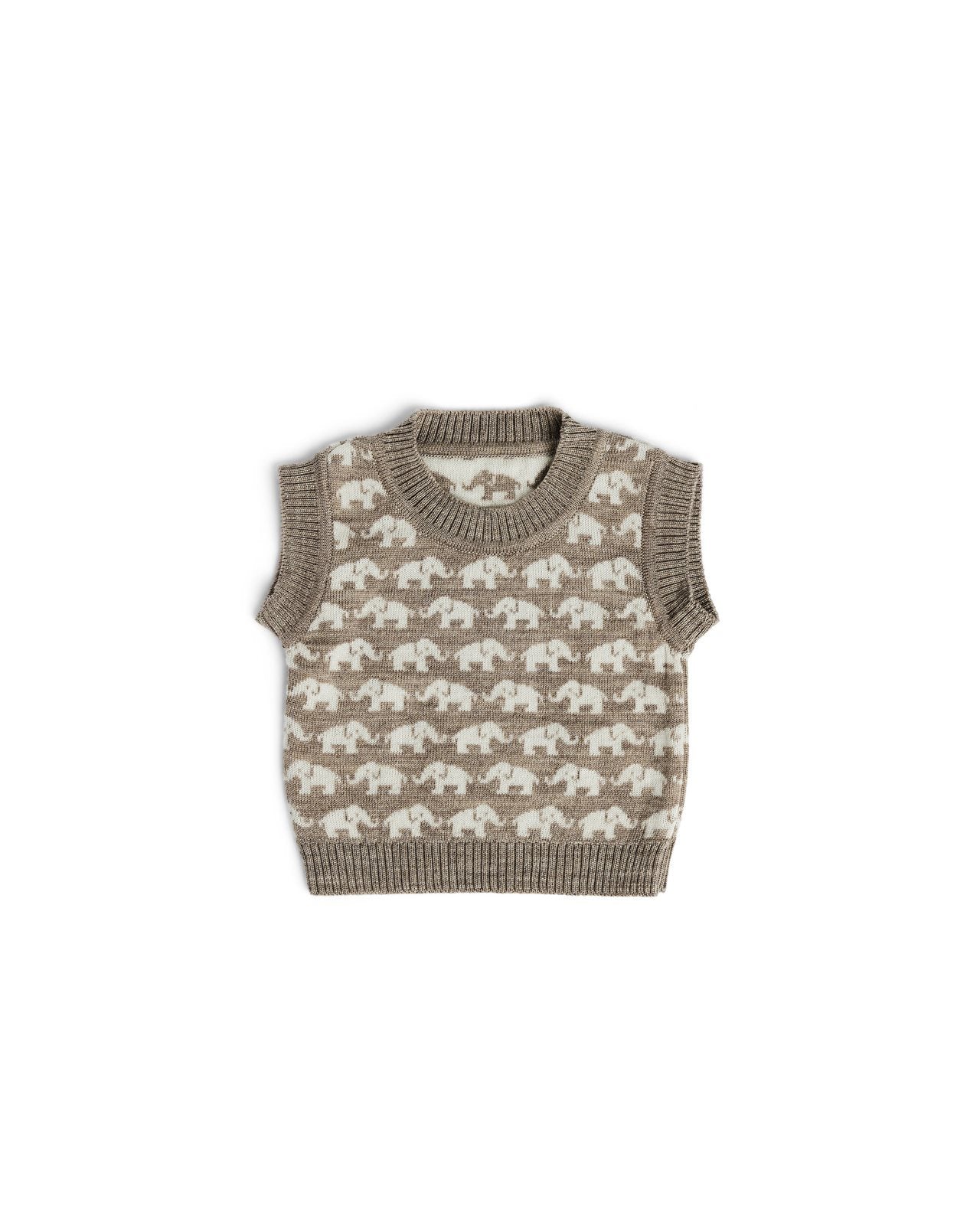 Spencer Olifantjes - Merino wol - Smallstuff - productfoto - afbeelding 3