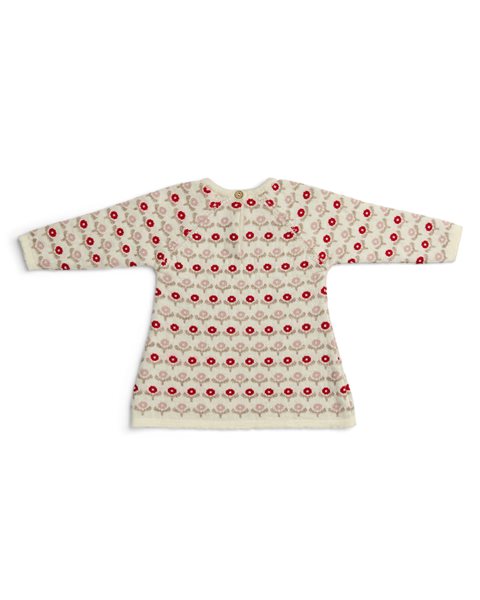 Strickkleid Blumen - Flower Garden – 100 % Merinowolle - SmallStuff