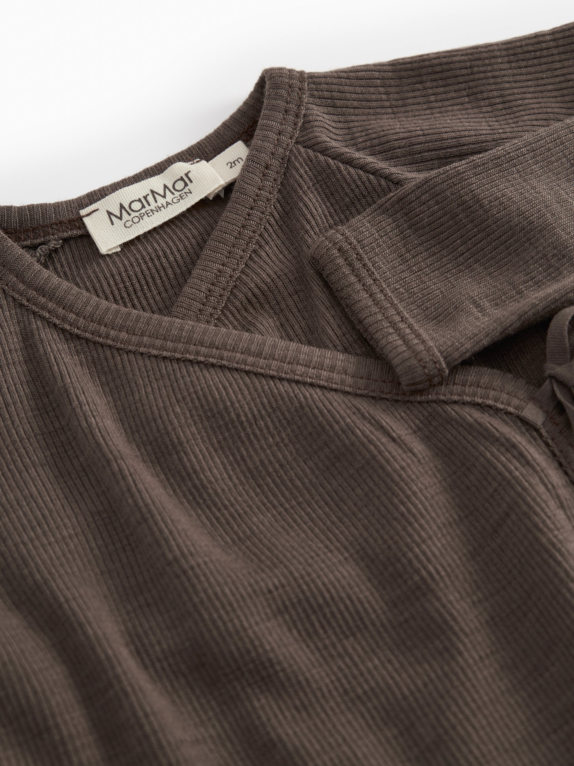 Overslagromper - Belita Wool rib - Merino wol - MarMar Copenhagen - voorkant - afbeelding 2