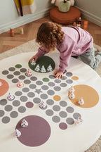 Vloerkussen Game 110 cm – speelmat & ludo spel - Kid's Concept