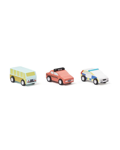 Pull Back Cars - 3-teiliges Set - Autos - Kid's Concept
