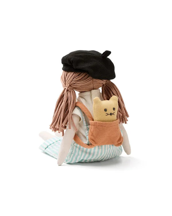 Soft girl doll - Doll Ingrid - Cotton - Kid's Concept