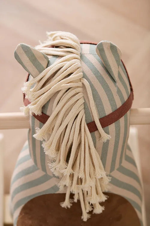 Rocking Horse Sam Aiden - Green/White - Kid's Concept