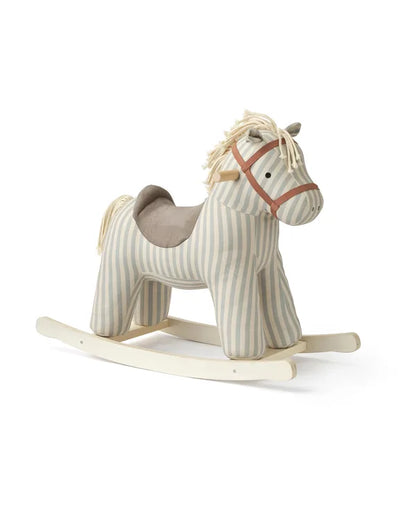 Rocking Horse Sam Aiden - Green/White - Kid's Concept