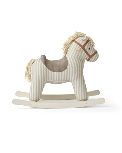 Rocking Horse Sam Aiden - Green/White - Kid's Concept
