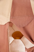 Paviljoentent Stripe Dusty Brown - GOTS biologisch katoen - Kid's Concept