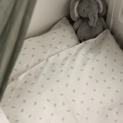 Duvet Cover Baby - 100x70 & 40x45 - Organic Cotton - Sephora Leaves