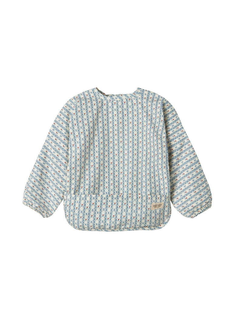 MarMar Copenhagen - Apron LS - Long Sleeve Bib - Deep Lake Check