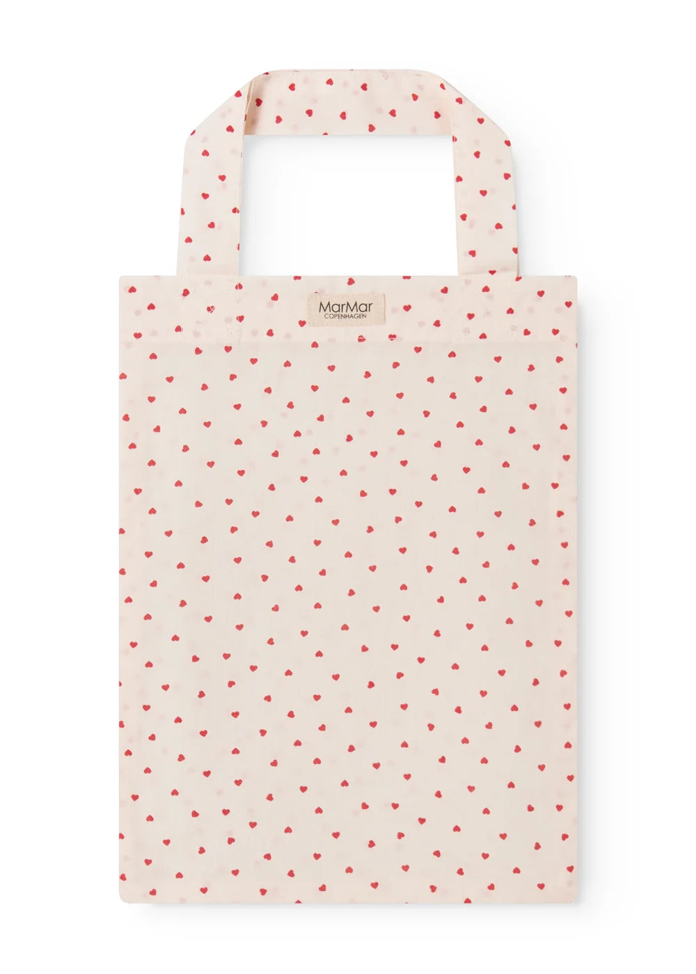 Bed Linen – Scallop Junior Happy Hearts – Bio-Baumwolle – Junior-Bettwäsche mit Wellenkante – 100 × 140 cm – MarMar Copenhagen