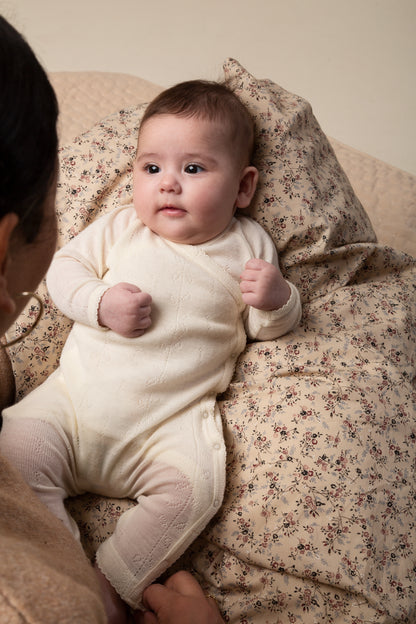 Bodysuit Rula - Wool pointelle - Merino wool - MarMar Copenhagen