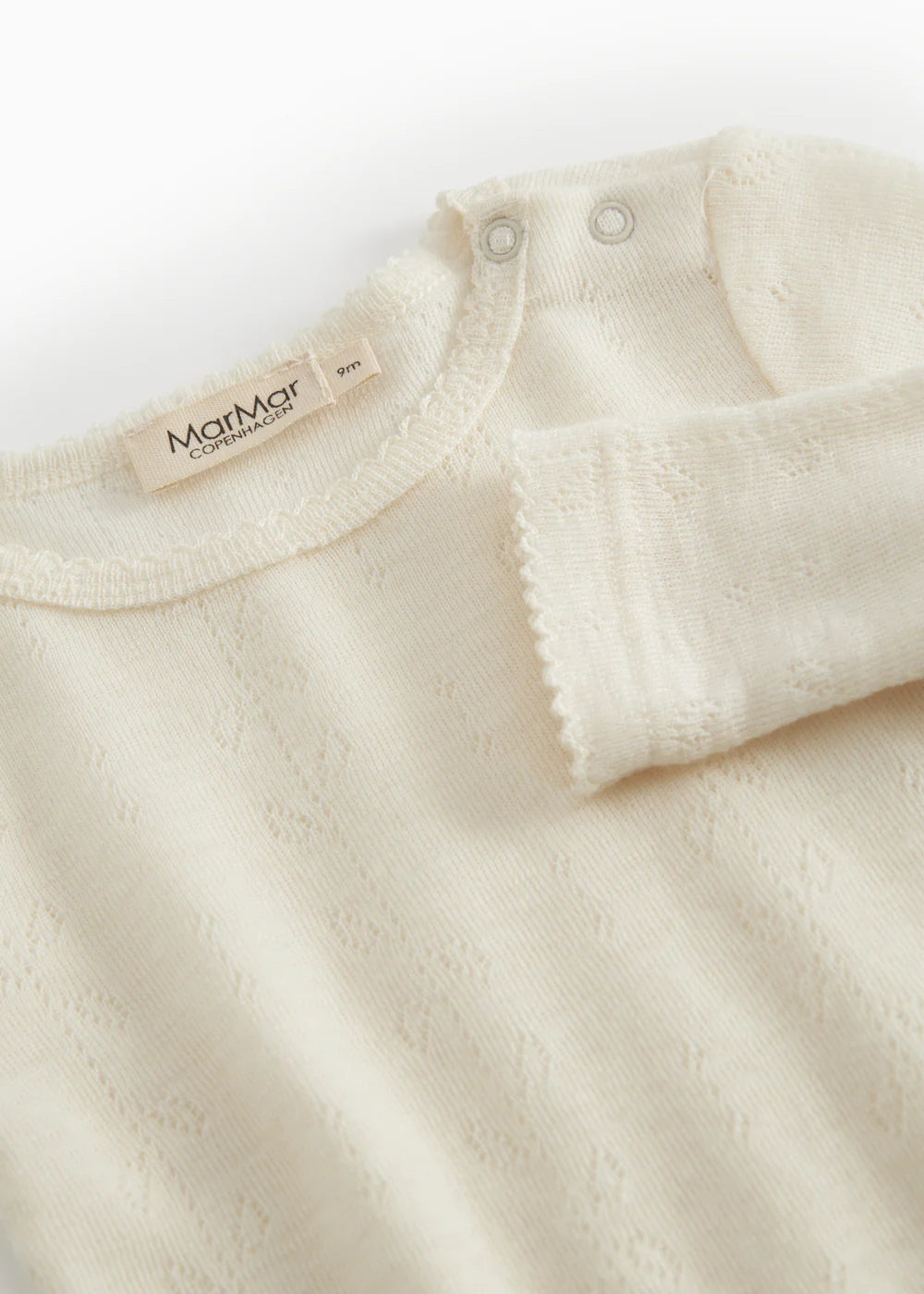 Romper Pointelle - 100% merino wool - Benedikte - MarMar Copenhagen