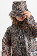 Transparante regenjas Odetta - Waterdicht TPU - Brown Leo - MarMar Copenhagen - productfoto - afbeelding 7