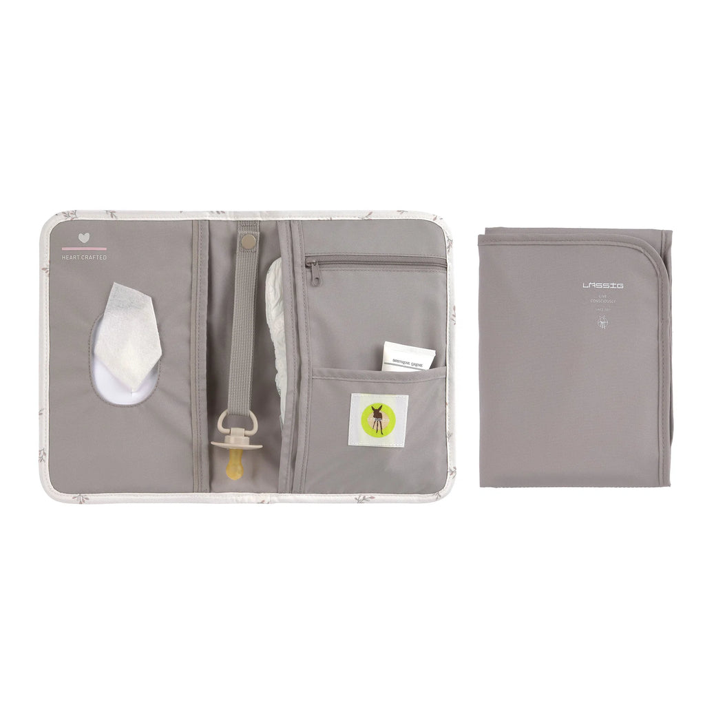 Verschoonetui met Verschoningsmatje – Miracle of Nature Leaves – LÄSSIG