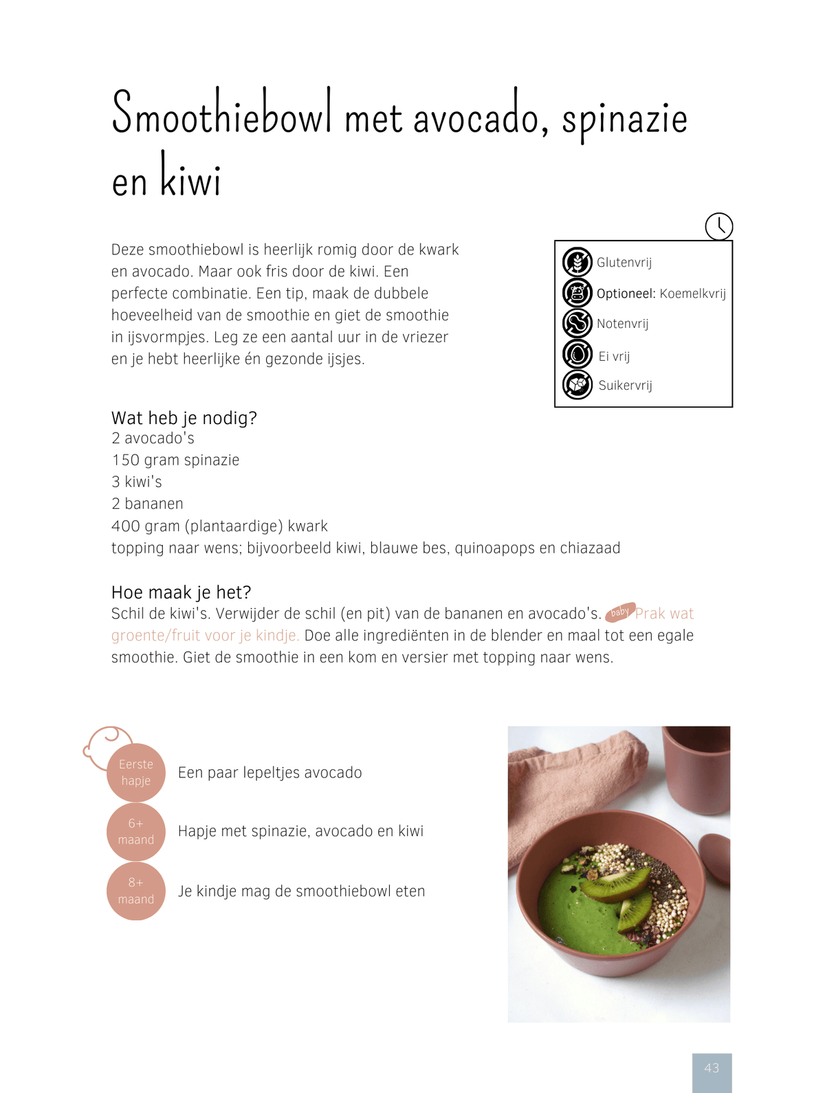 Groente voor kids – Gesundes Familienkochbuch mit 100 Rezepten für Babys, Kleinkinder & die ganze Familie – STERK & ZOET