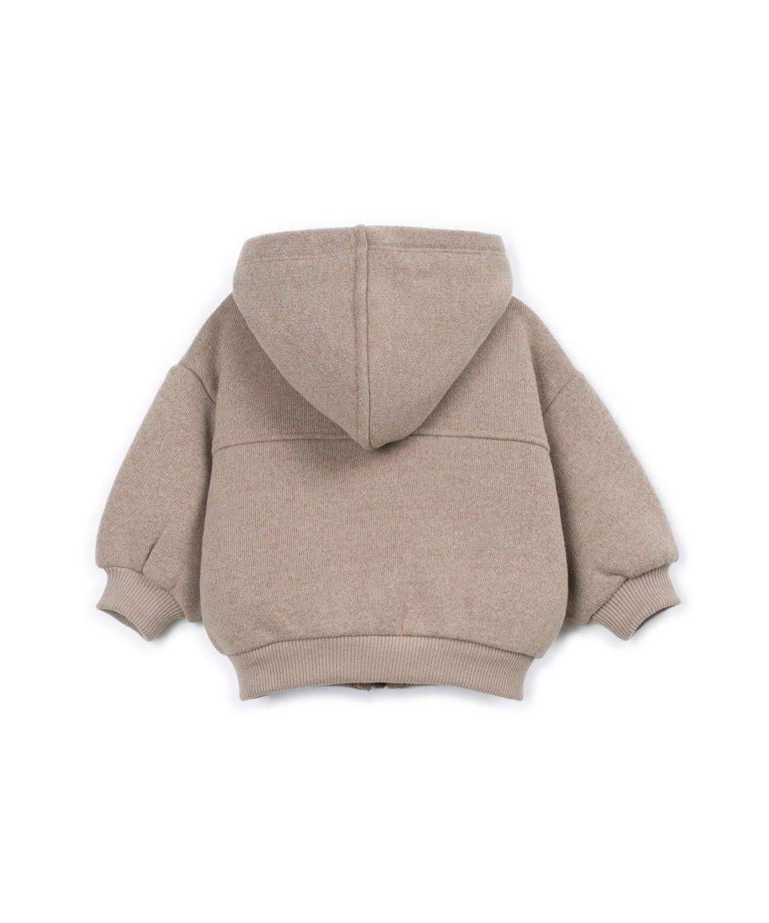 Fleece-Weste mit Kapuze - Baumwollmix - Drawing/Braun - Play Up