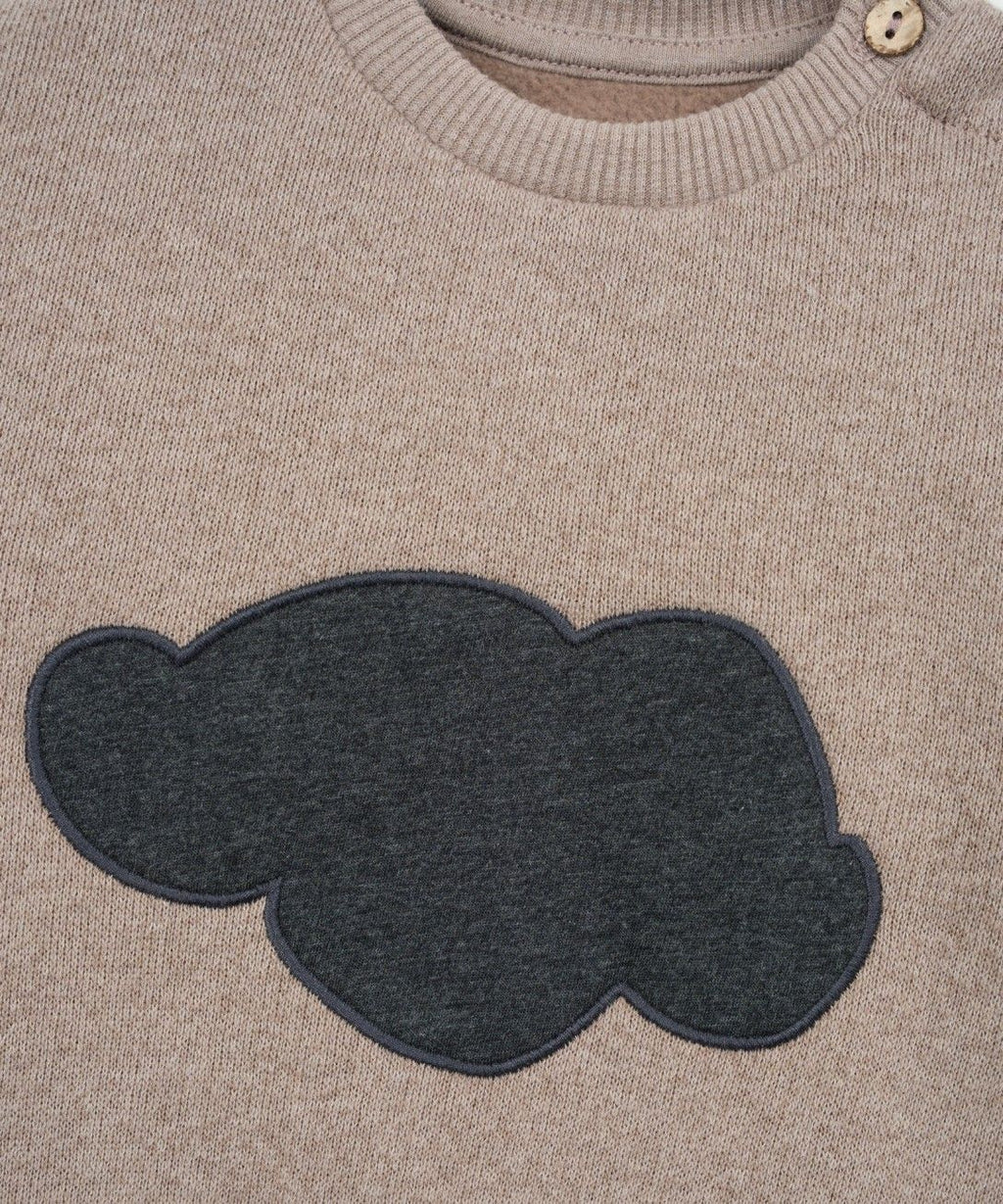 Fleece-Overall mit Wolke – Baggy Fit – Baumwollmix – Sketches – Play Up