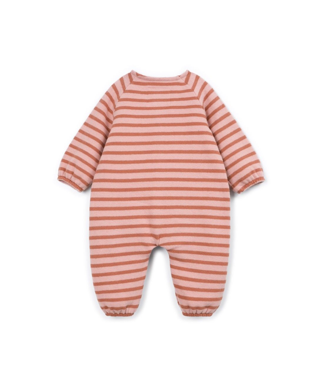 Gestreifter Jersey-Strampler - Baumwollmischung - Tapestry - Play Up
