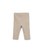 Geribde legging met strepen - Katoen & modal - Tufting - Play Up