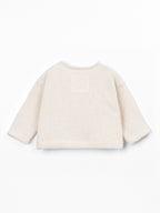 Jersey-Pullover – Tufting – Baumwolle und recycelte Baumwolle – Play Up