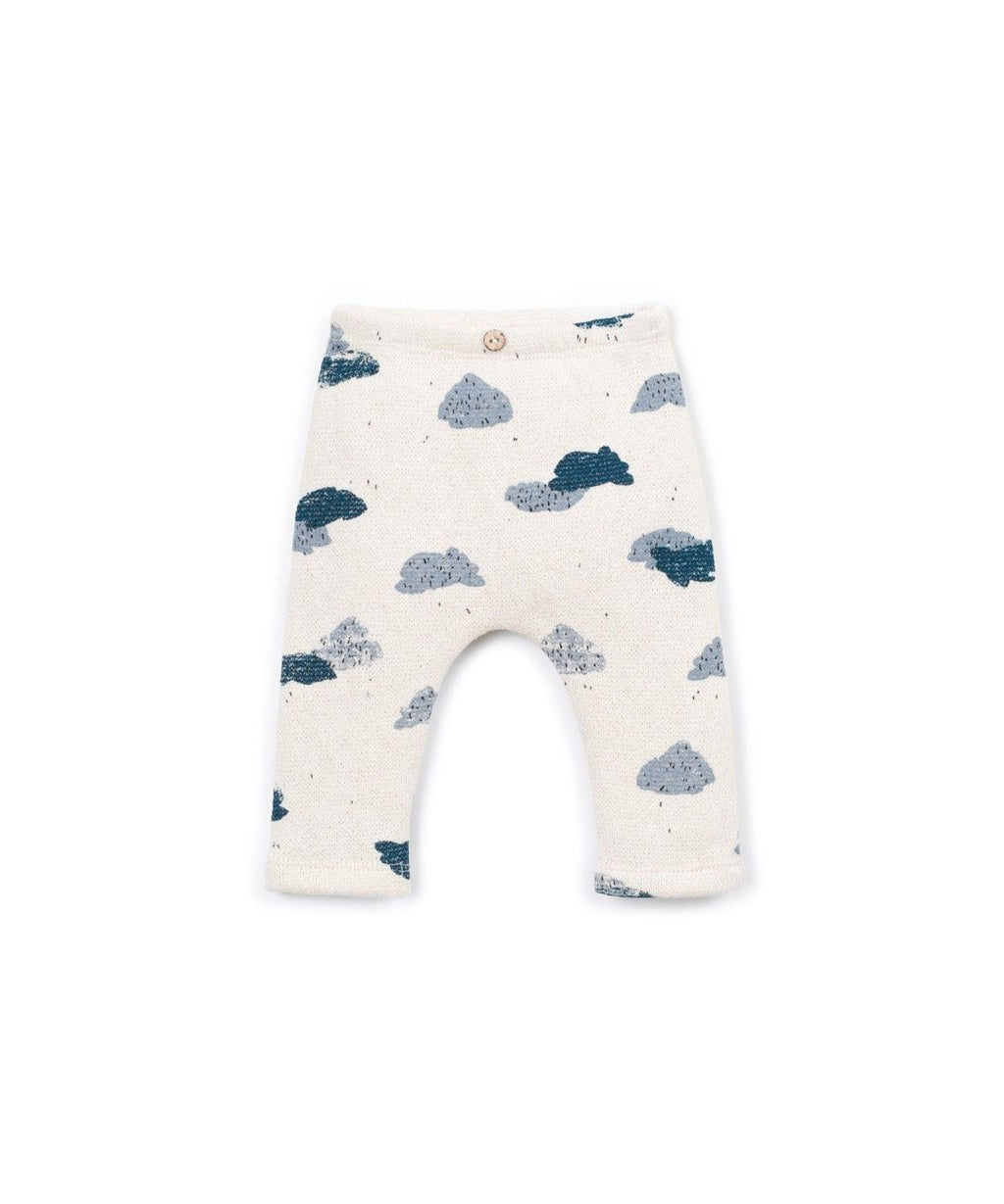 Babylegging Cloud Print – Katoen & gerecycled katoen – Play Up