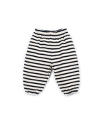 Gestreepte broek - Cocoon/zwart - Katoen & gerecycled katoen - Play Up