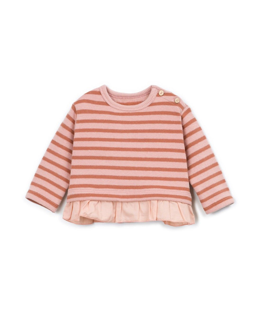Gestreepte sweater Tapestry – Katoen & gerecycled katoen – Play Up