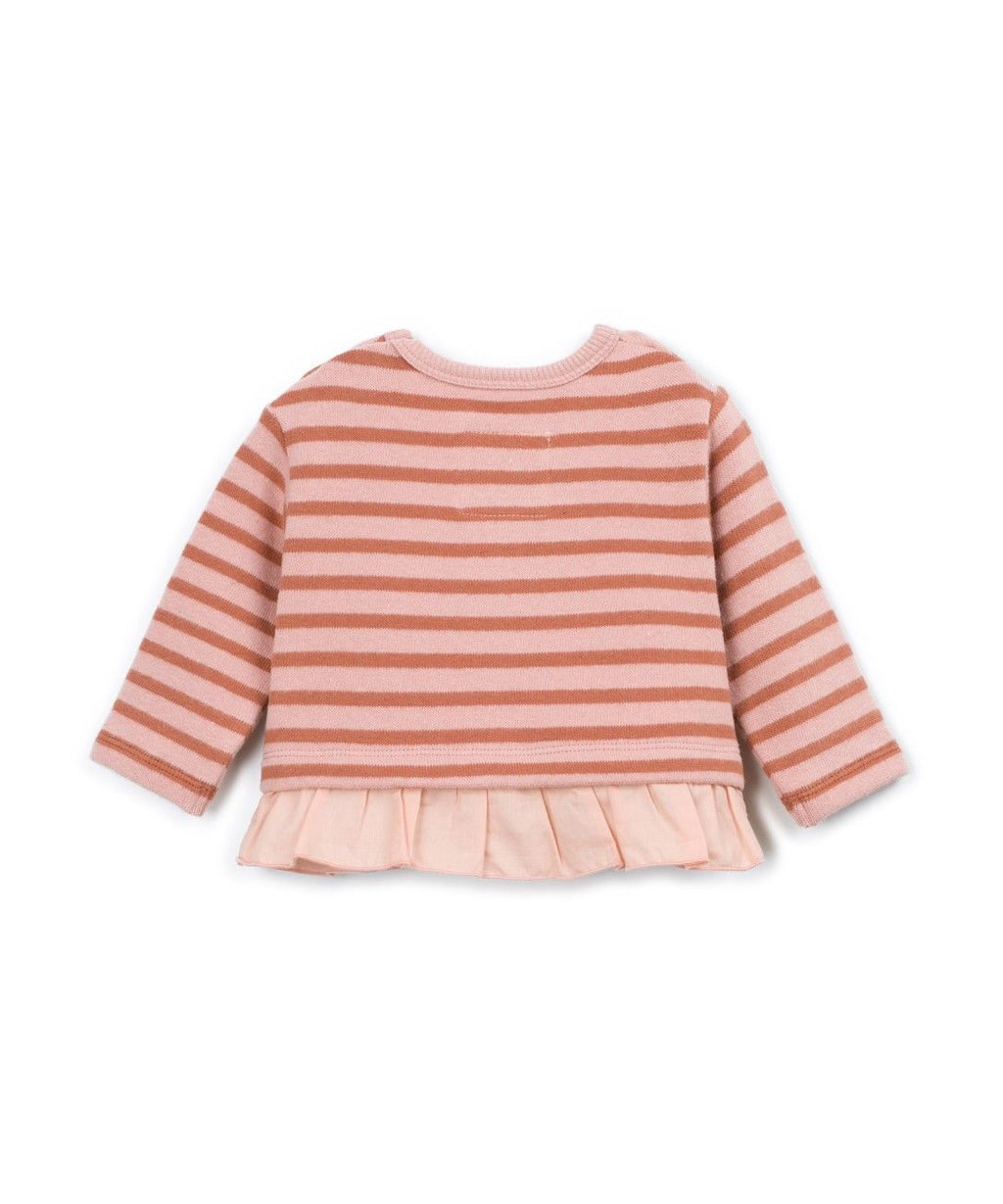Gestreepte sweater Tapestry – Katoen & gerecycled katoen – Play Up