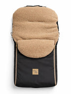 Wasserdichter Fußsack Tan – 100% Wollfutter – Alwero