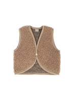 Baby Vest Lulu Light Tan – 100% wool – Alwero