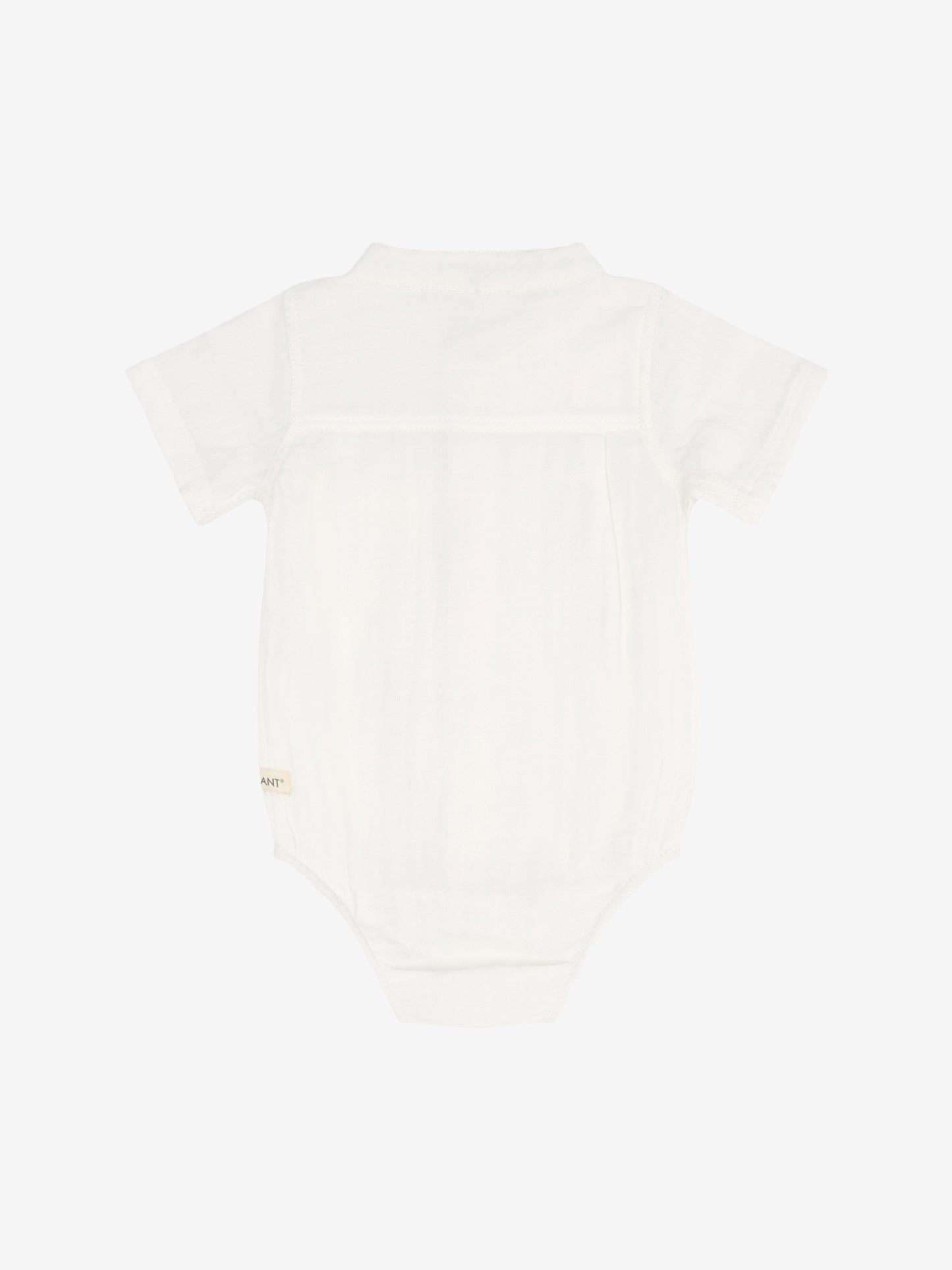 Short Sleeve Romper - Organic Cotton Muslin - Body Shirt SS - En Fant