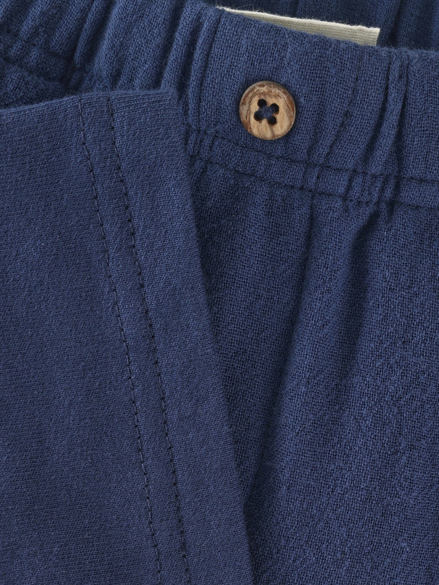 Shorts - Cotton Muslin & Sweat - Medieval Blue - Shorts Muslin - En Fant