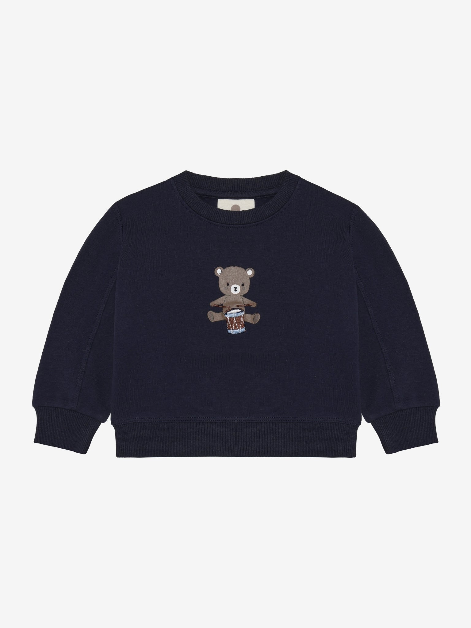 Oversized sweatshirt - Beertje - Parisian Night/Navy – En Fant