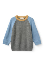 Pull côtelé en mérinos - Gris Mel Comb - 100 % laine mérinos - Copenhagen Colors - devant