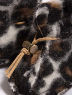 Baby Booties Emo Leopard – 100% wool – Alwero