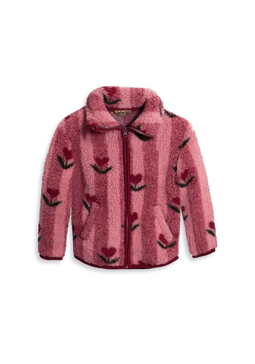 Wollen jasje - Belins UL Junior Cherry Pattern – 100% wol – Alwero